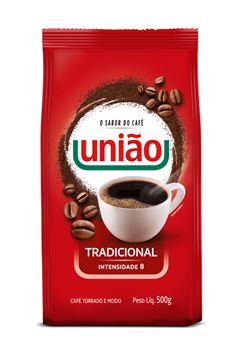 CAFE UNIAO TRADICIONAL POUCH 500G CX/10