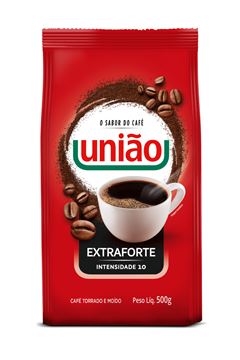 CAFE UNIAO EXTRAFORTE POUCH 500G CX/10