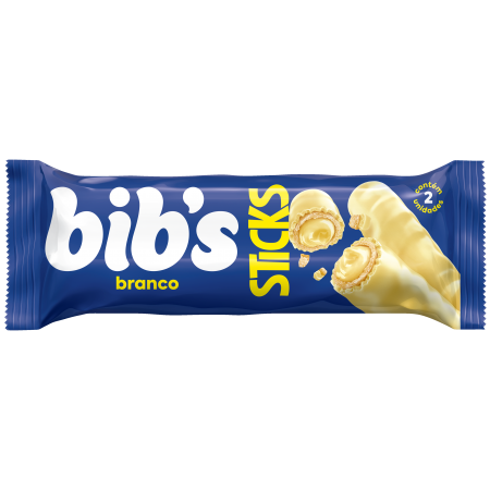 BIB´S STICKS BRANCO DP16X32GR CX/4