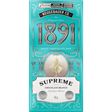 TABLETE 1891 SUPRE BRANCO DP10X90GR CX/4