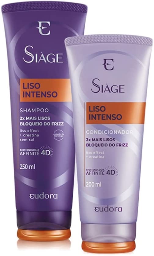 SIAGE LISO INTENSO PACK SHAMP/COND CX/12