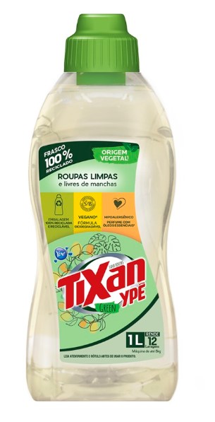 LAVA ROUPA LIQ TIXAN GREEN 1L CX/12