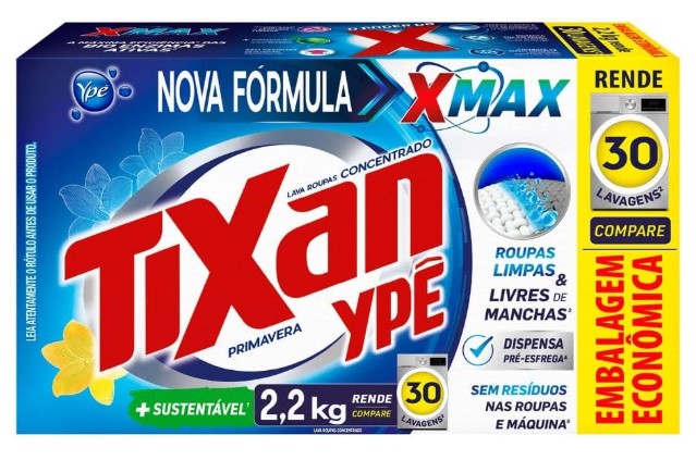 LAVA ROUPA PO TIXAN PRIM 2,2KG CX/9