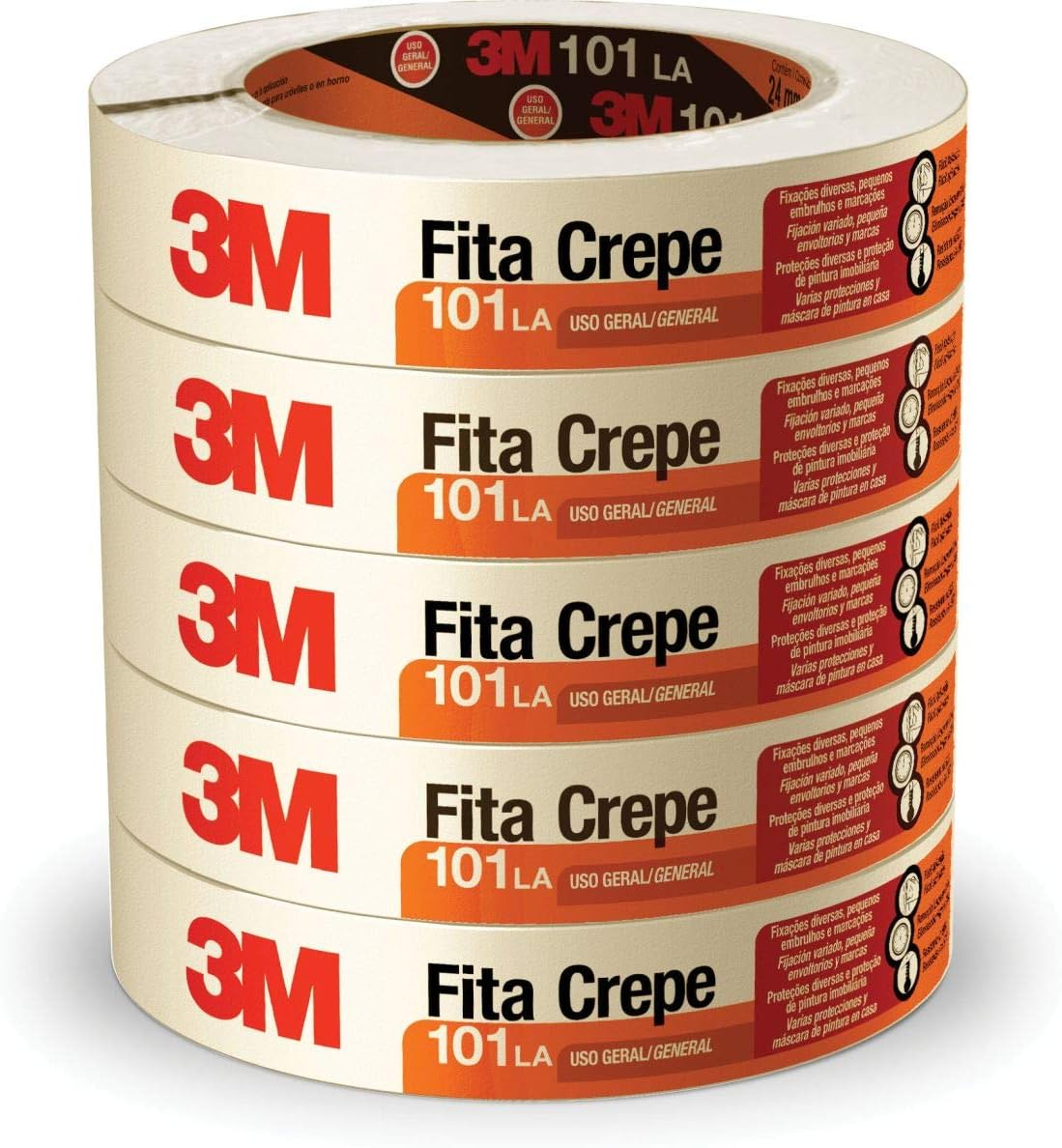 3M FITA CREPE 18MMX50M CJ/6 CX/96