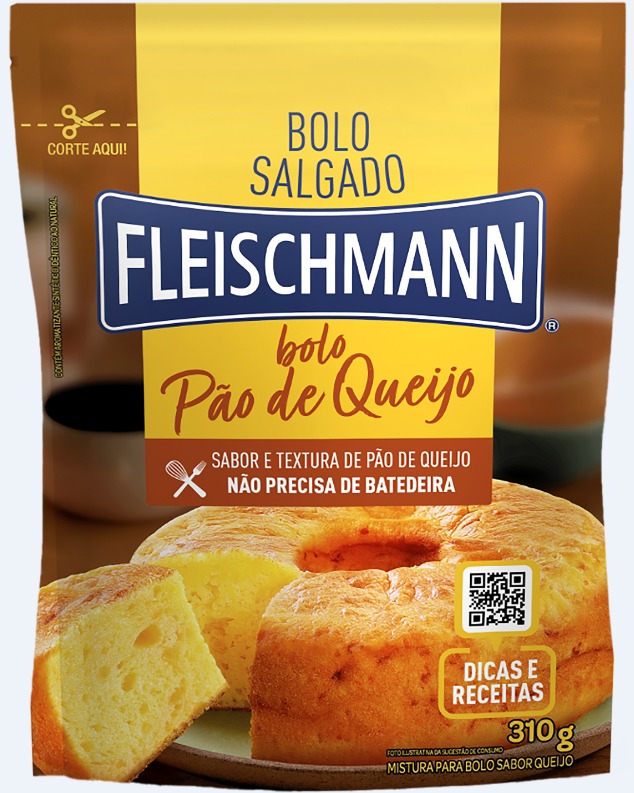 FLEIS M.BOLO ESC PAO QUEIJO 310GR CX/20