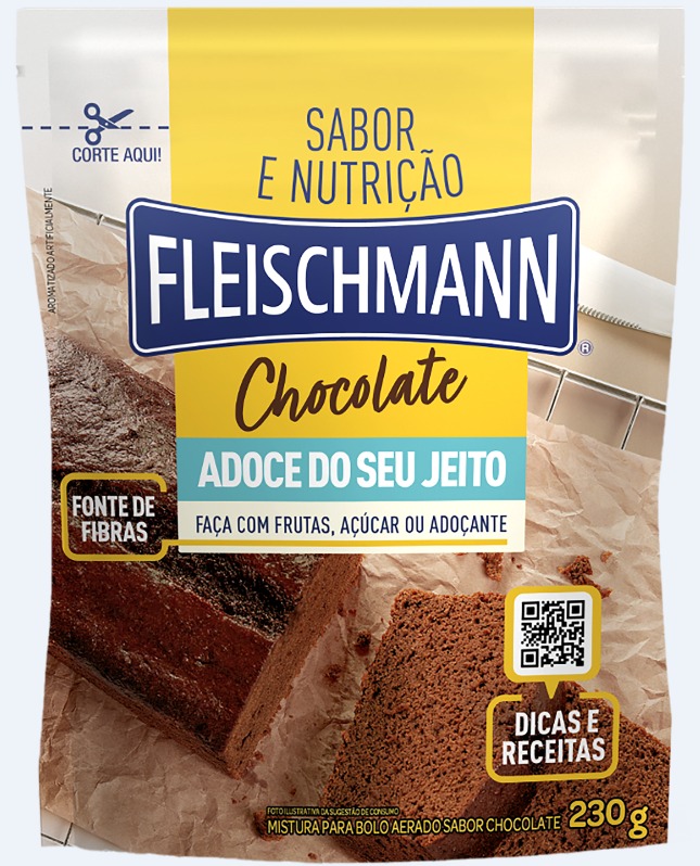 FLEIS M.BOLO ESC CHOC ADOCE 230GR CX/12