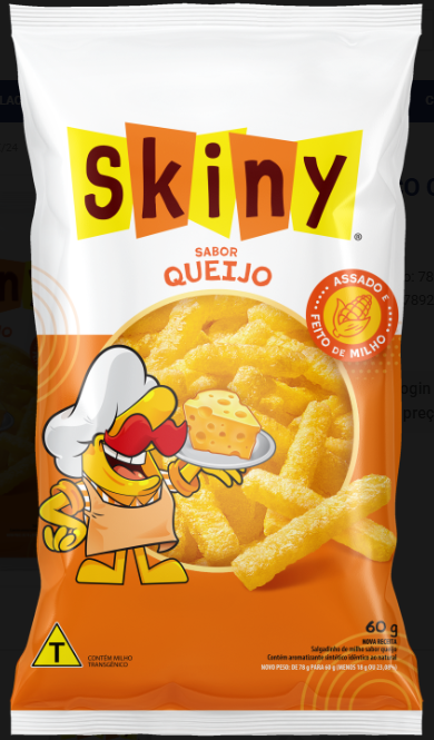 SKINY CLASSICO QUEIJO 60GR FD/10