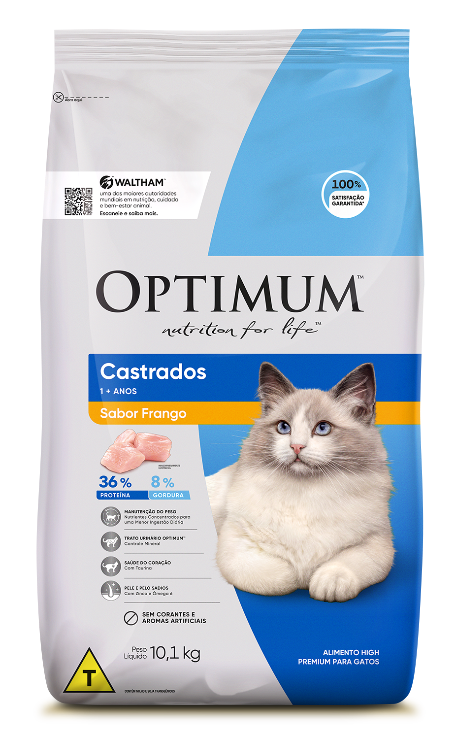 OPTIMUM DRY CAT AD CAST FRANGO 10,1KG