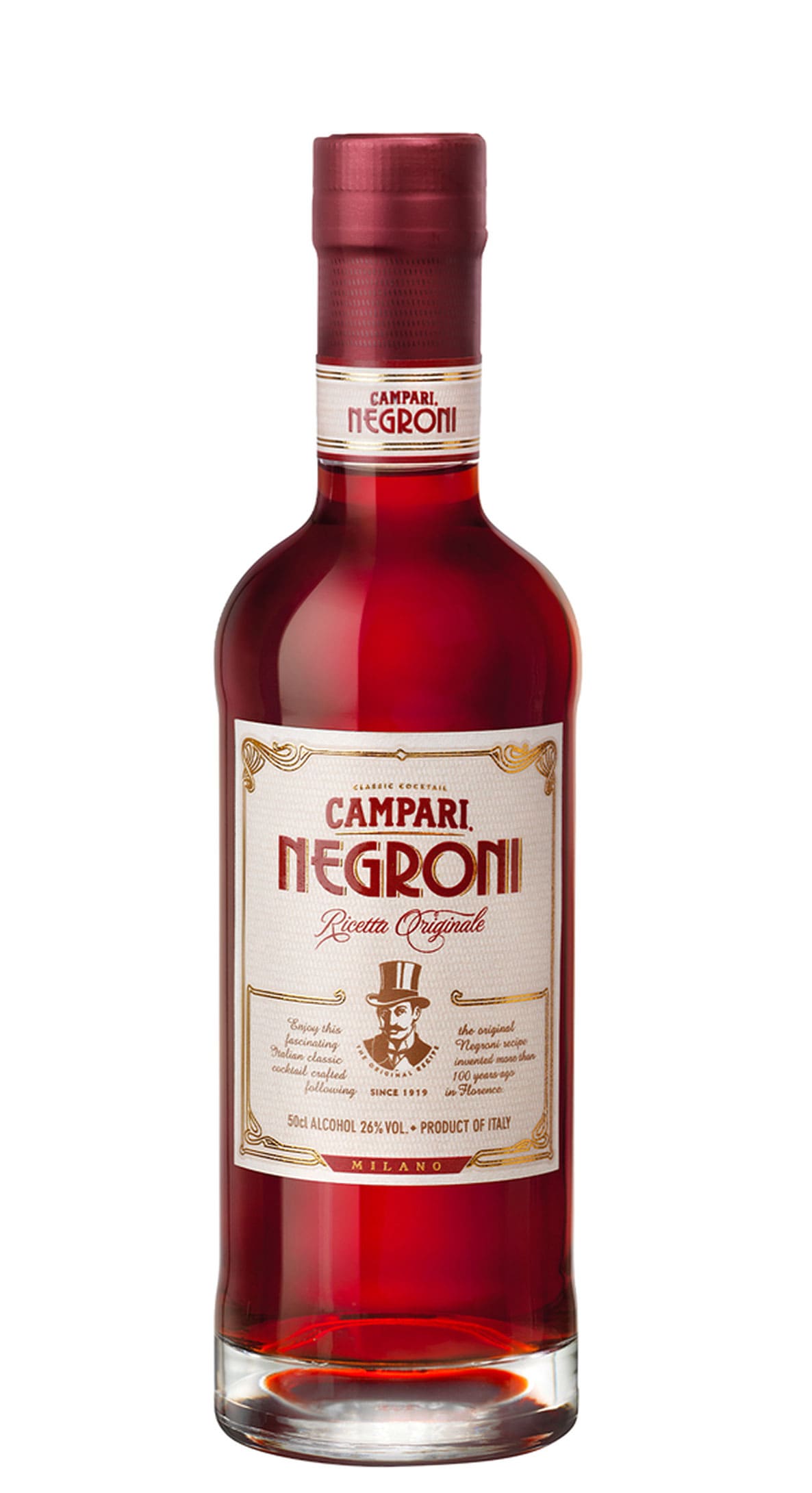 LICOR CAMPARI NEGRONI 26% 500ML CX/6