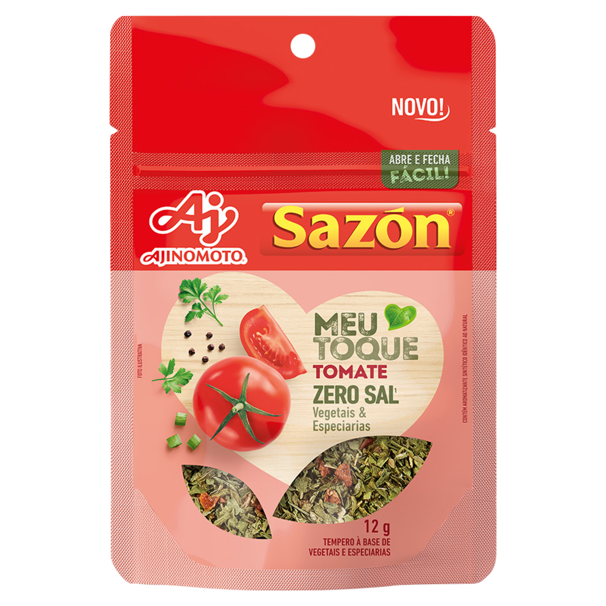 SAZON MEU TOQUE TOMATE POUCH 12G CX21