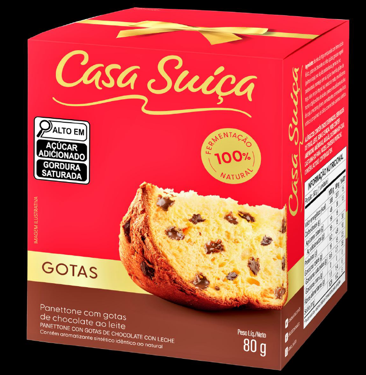 PANETONE CS GOTAS DE CHOCO 80GR CX/24