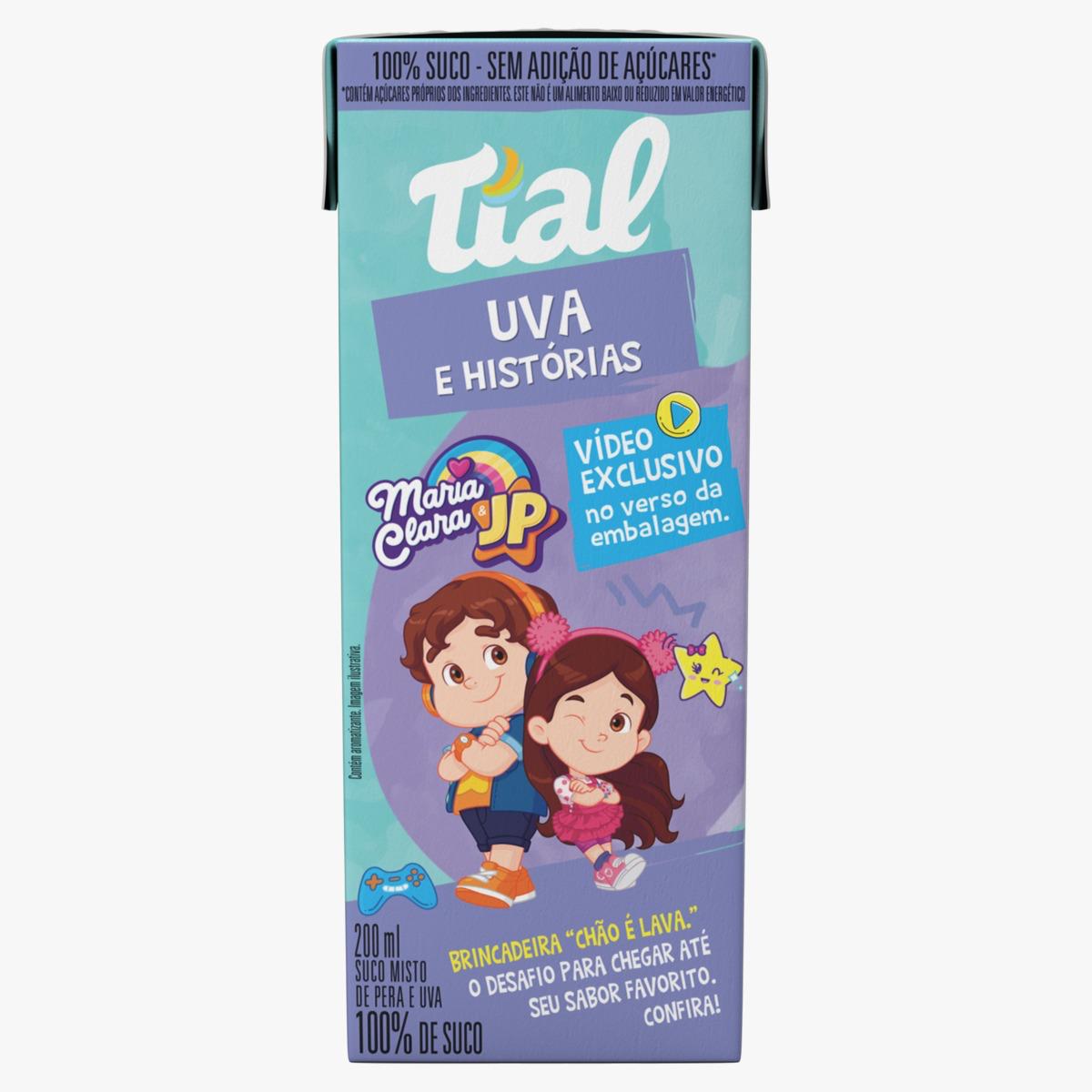 TIAL KIDS 100% UVA E PERA 200ML CX24