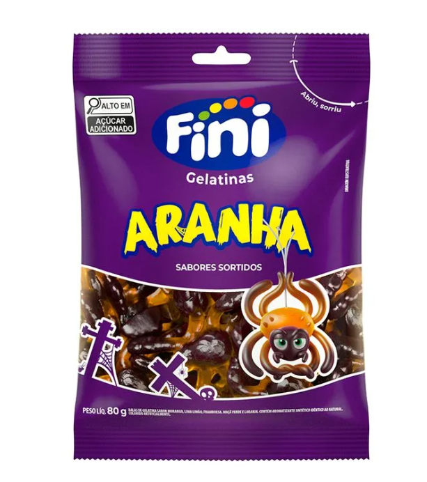 FINI  ARANHA 80 GR CX/12