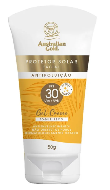 AG PROT SOL FACIAL GEL FPS30 50G CX/6