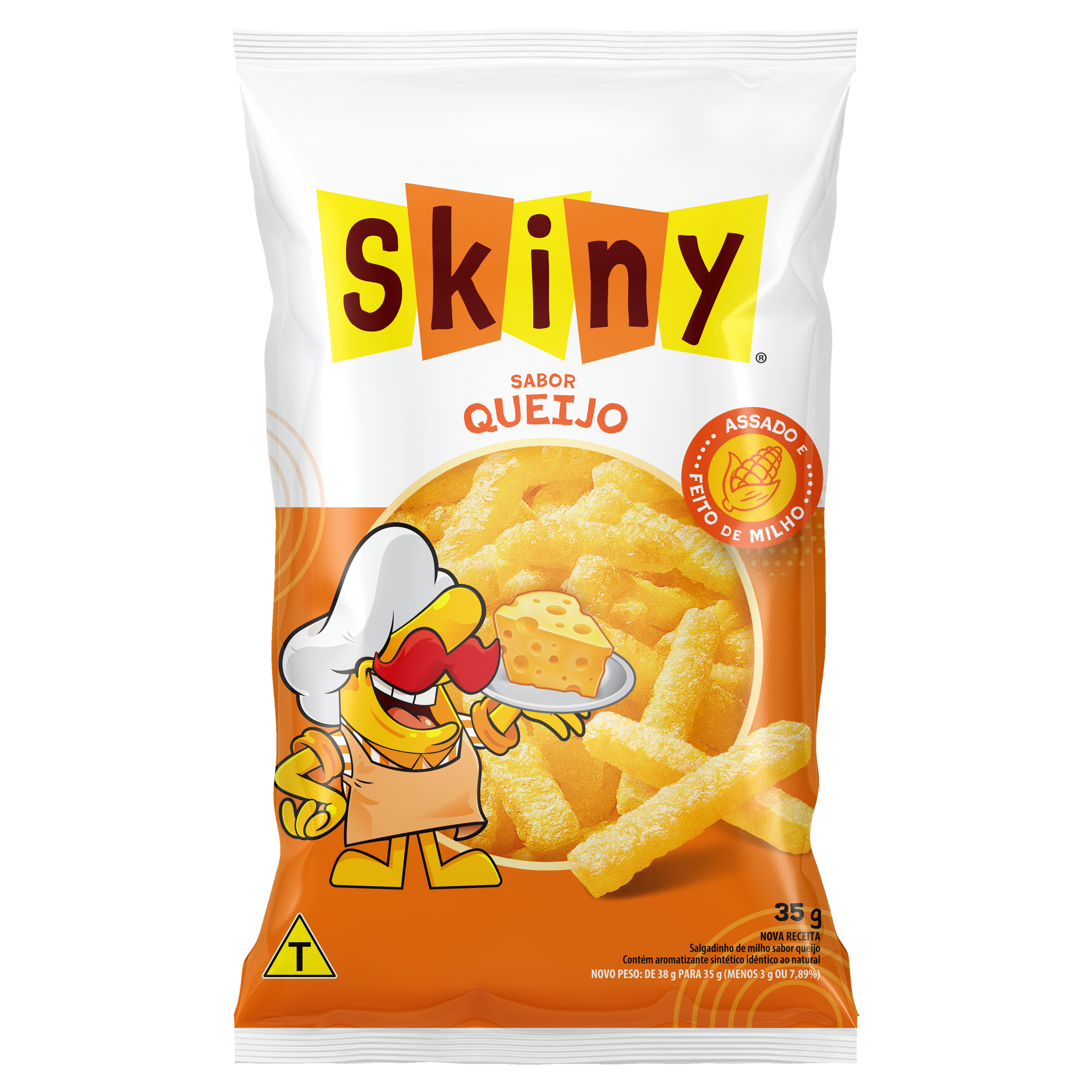 SKINY CLASSICO QUEIJO 35GR CX/42