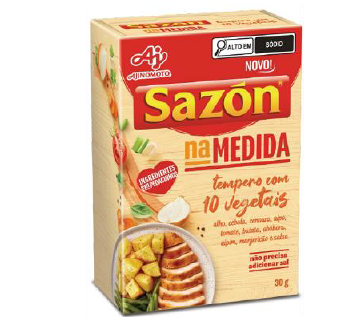 SAZON NA MEDIDA 10 VEGETAIS 30GR CX/48