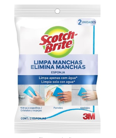 SCOTCH-BRITE ESP LIMPA MANCHAS C/2 CX30