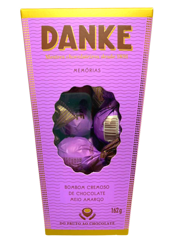 DANKE BOMBOM CHOCOLATE 70% 162GR CX/6