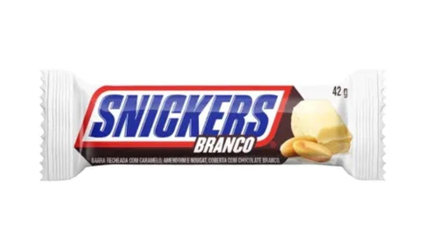 SNICKERS BRANCO DP 20X42GR CX/ 12