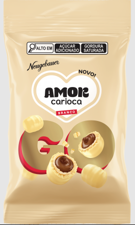 AMOR CARIOCA BRANCO GO DP18X40GR CX/4