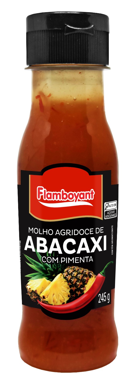 FLAMB MOLHO ABACAXI C/PIMENTA 245G CX/8