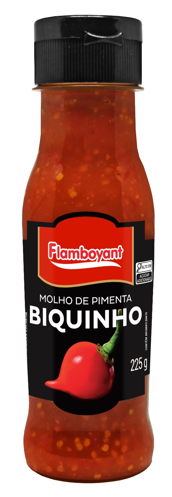 FLAMB MOLHO PIMENTA BIQUINHO 225G CX/8