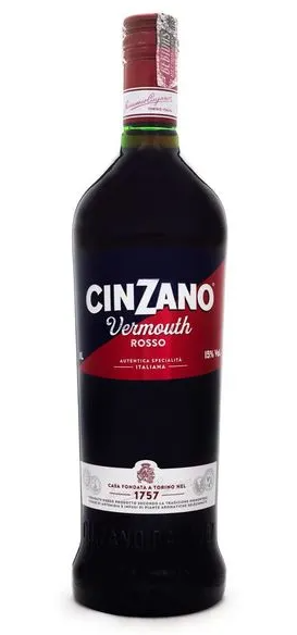 CINZANO VERMOUTH ROSSO 1L CX/12