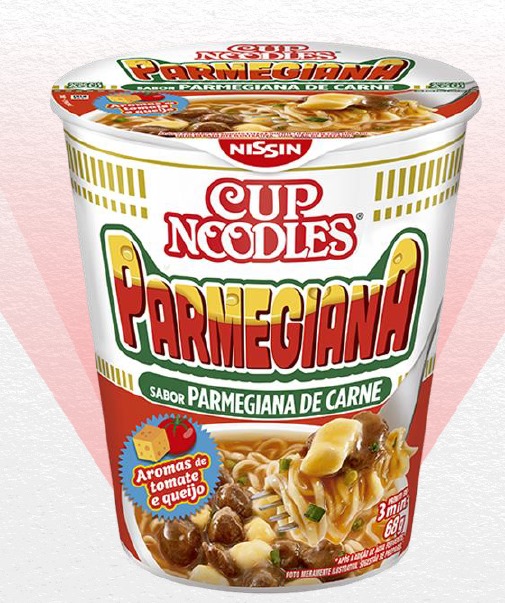 CUP NOODLES PARMEGIANA CARNE 68GR CX/24