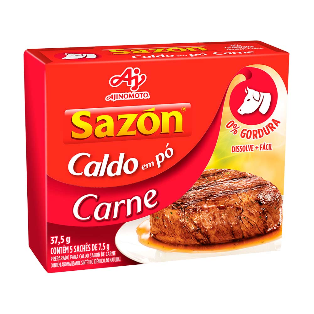 SAZON CALDO CARNE DP5X7,5GR CX/48