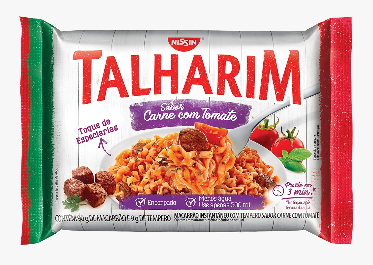 TALHARIM CARNE C/TOMATE  99GR CX C/50