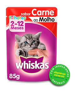 WHISKAS SACHE JR CARNE DP 18X85GR CX/2