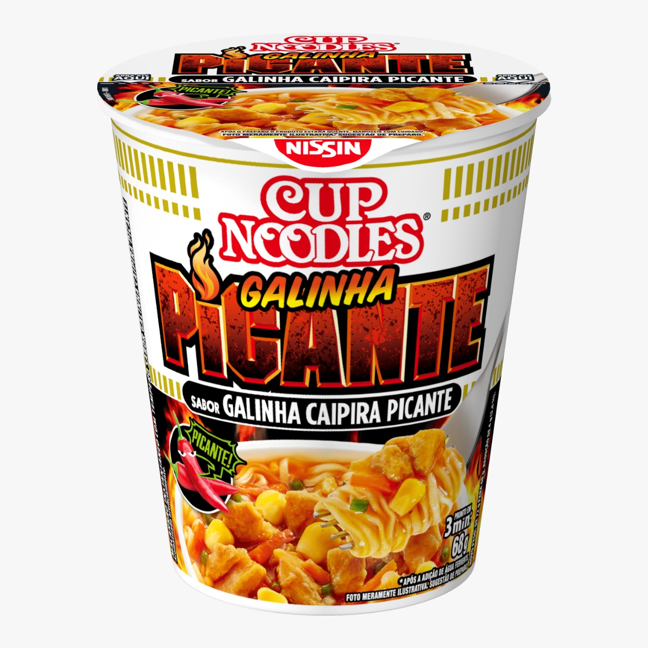 CUP NOODLES GAL/CAIPIRA PICANT 68GRCX/24