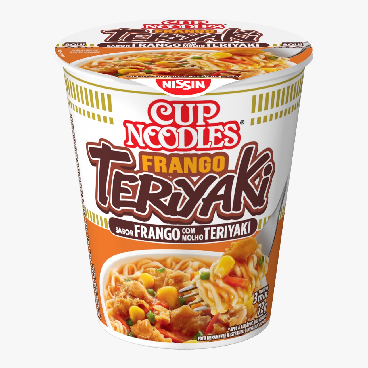 CUP NOODLES FRANGO TERIYAKI 72 GR CX/24