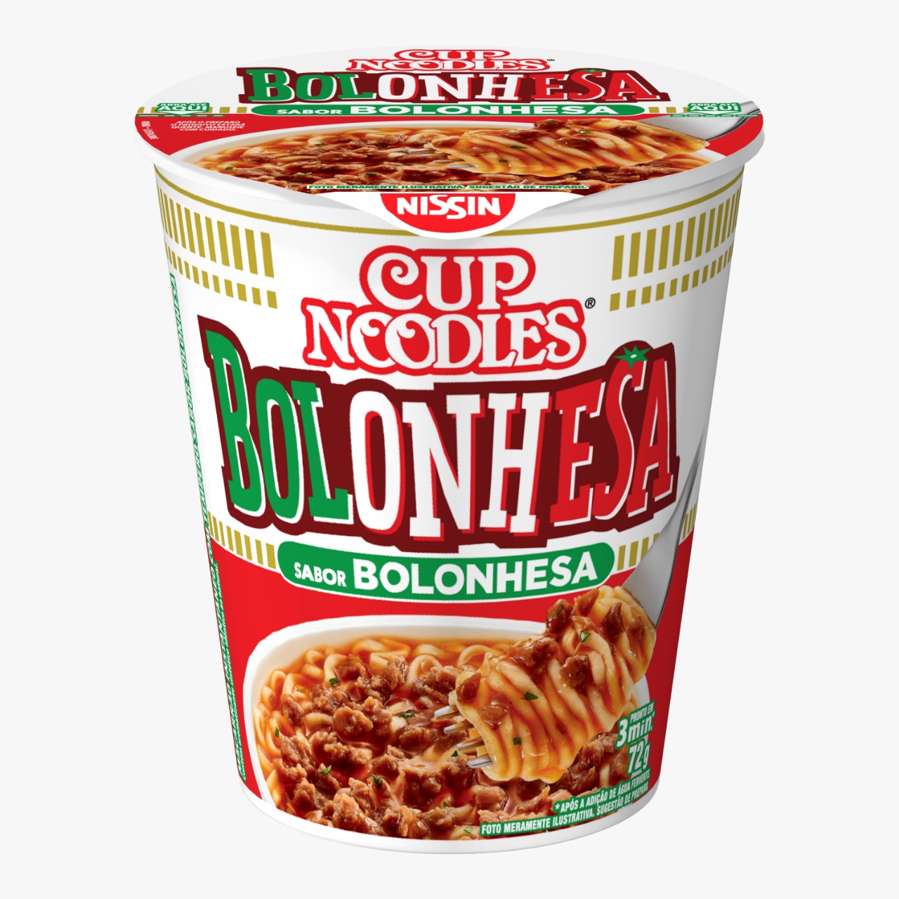 CUP NOODLES BOLONHESA 72 GR CX C/24