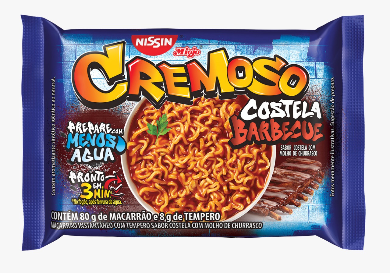 LAMEN CREMOSO COSTELA BARBECUE 88GR CX50