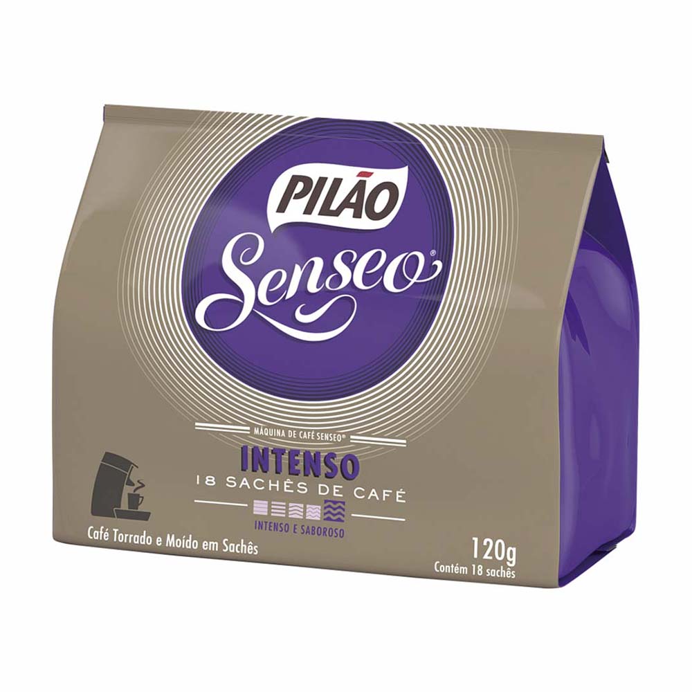 CAFE PILAO SENSEO INTENSO 120GR CX10