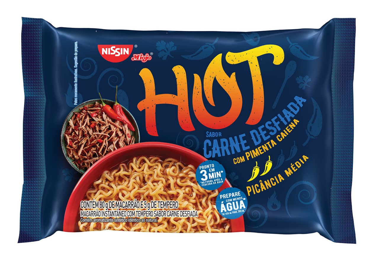 LAMEN HOT CARNE DESFIADA 85 GR CX/50