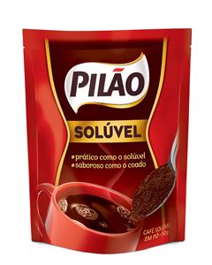CAFE PILAO SOLUV COADO POUCH 50GR CX24  