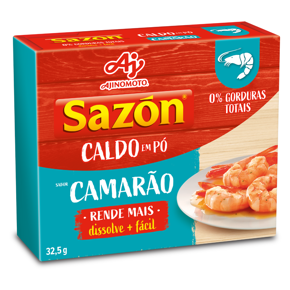 SAZON CALDO CAMARÃO DP5X6,5GR CX/48