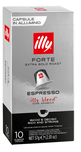 CAFE ESP ILLY CAPSULA FORTE 10X57GR CX10