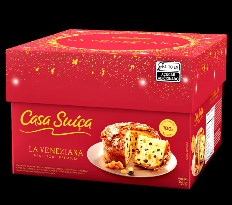 PANETONE  LA VENEZIANA 750GR CX6