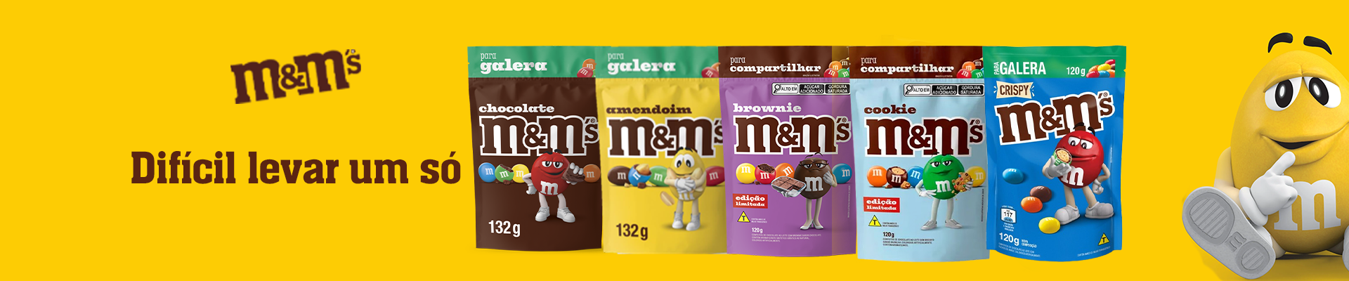 m&m
