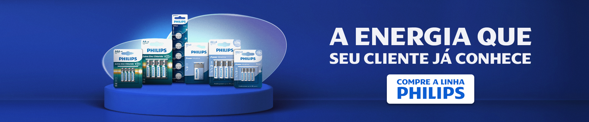 Pilhas Philips